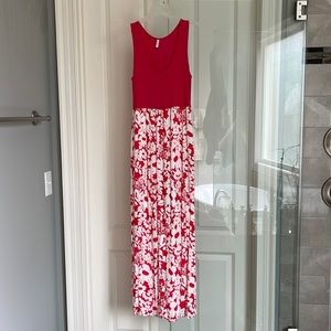 PinkBlush Maternity Maxi - Size Small